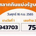 ตรวจหวยกันยายน 2565